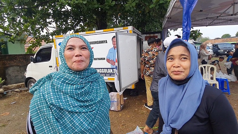 Warga Antusias dengan Bazar Sembako Murah Partai Perindo Jaktim: Membantu Sekali