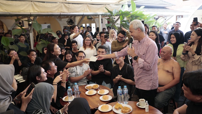 Ganjar Ingin Buat Creative Hub di Seluruh Indonesia, Terinspirasi Curhatan Anak Muda Pontianak