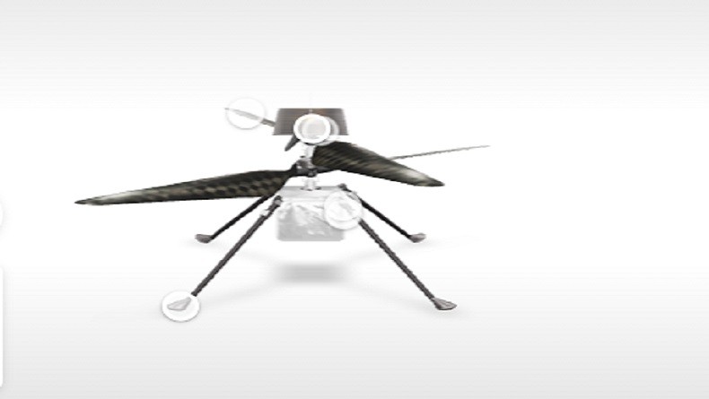 NASA Uji Suksesor Rotor Helikopter Ingenuity, Bilahnya Terbuat dari Serat Karbon