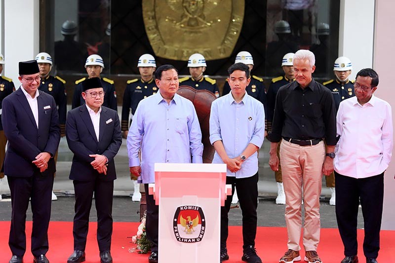 KPU Resmi Tetapkan Desain Surat Suara Pilpres 2024, Segera Dicetak