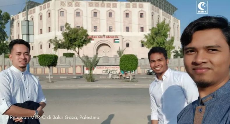 3 Relawan MER-C Tetap Bertahan di Gaza untuk Bantu Korban Perang