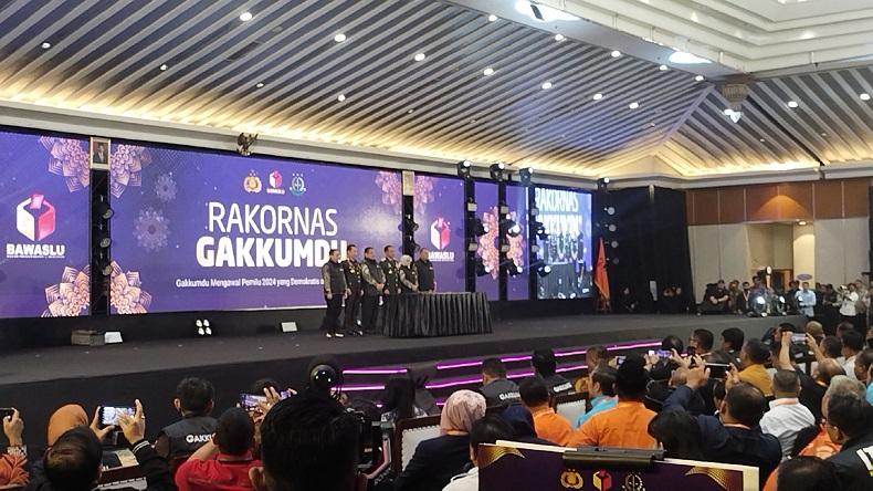 Bawaslu Sebut Rakornas Gakkumdu demi Wujudkan Pemilu Adil dan Makmur