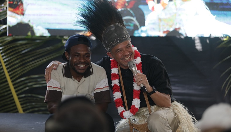 Warga Merauke Bahagia! Ganjar Usung Program Satu Desa, Satu Puskesmas dan Satu Nakes