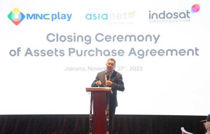 Hary Tanoe soal Kolaborasi Indosat, Asianet dan MNC Play: Good for Everyone