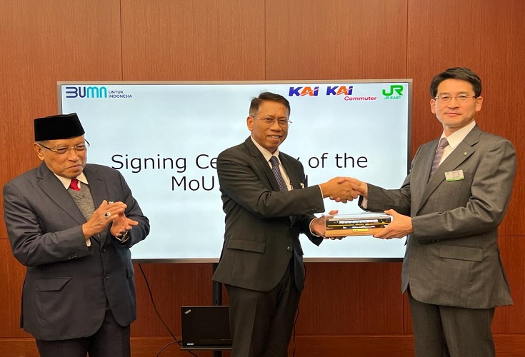 KAI dan JR East Lanjutkan Kerja Sama Peningkatan Sarana Perkeretaapian