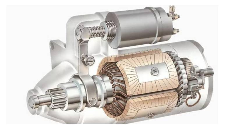 Komponen Motor Starter dan Fungsinya