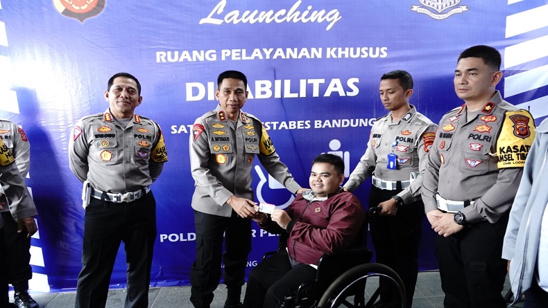 Seluruh Polres di Jawa Barat Punya Ruang Pelayanan SIM D untuk Penyandang Disabilitas