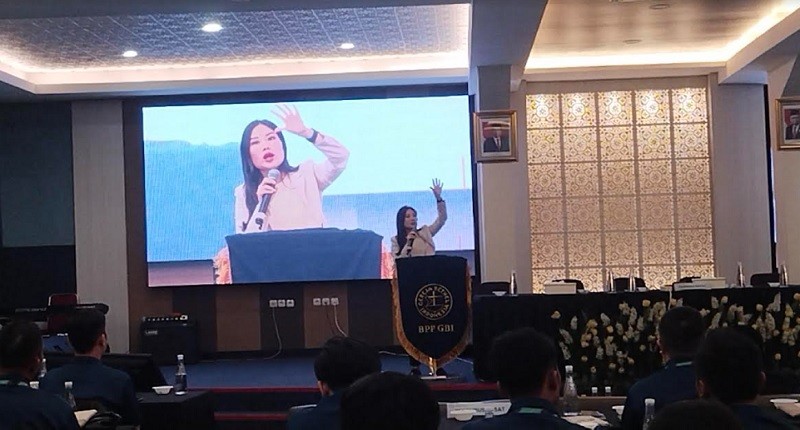 Hadiri Rakernas Gereja Bethel Indonesia, Angela Tanoesoedibjo: Anak Muda Harus Tingkatkan Integritas