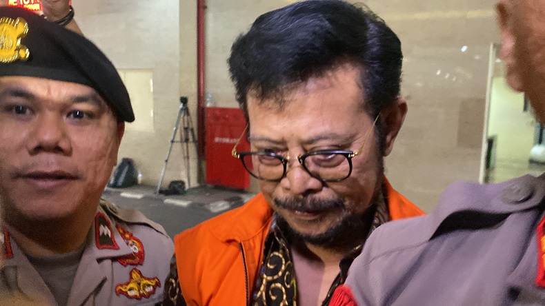 Firli Bahuri Tersangka, SYL Serahkan Proses Hukum ke Penyidik Polda Metro