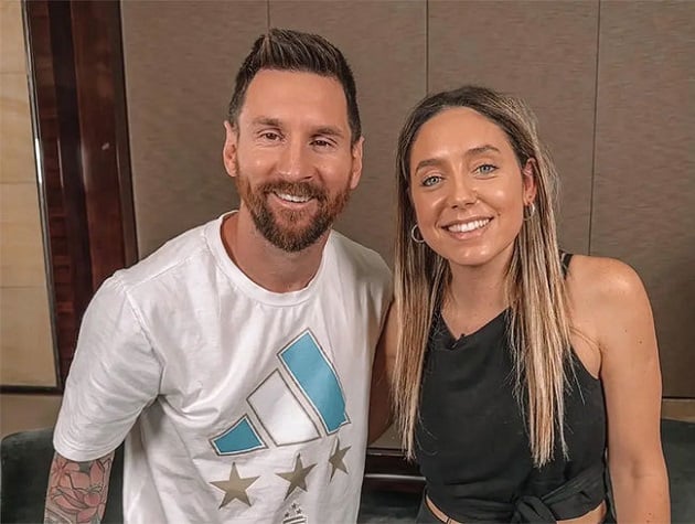 Profil dan Biodata Sofia Martinez, Jurnalis TV Argentina yang Dirumorkan Jadi Selingkuhan Lionel Messi