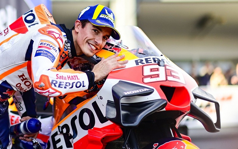 Honda Siapkan Upacara Perpisahan, Marc Marquez Bakal Kendarai RC213V Untuk Kali Terakhir