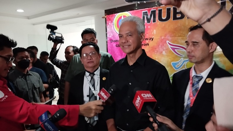 Ganjar Pranowo Sambangi PGPI, Dapat Masukan soal Kebebasan Beribadah