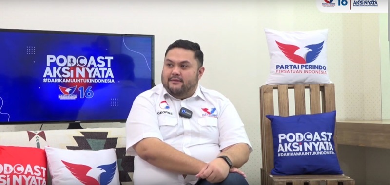 Caleg Perindo George Fernando Ungkap Pentingnya Pemuda Indonesia Punya Semangat Olahraga