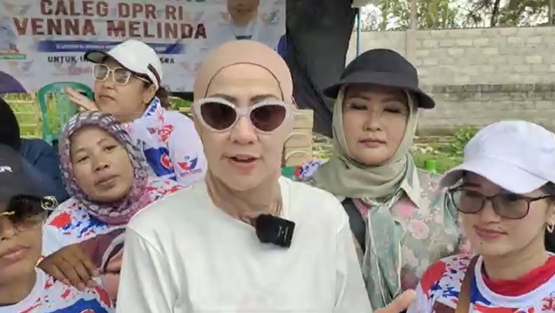 Caleg Partai Perindo Venna Melinda Jaring Aspirasi Warga Kediri