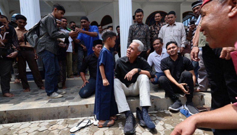 Ganjar Tanya Cita-Cita Bocah NTT, Jawabannya Bikin Terkejut