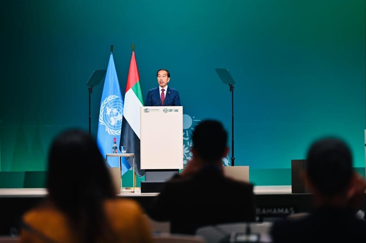 Serukan Target NZE 2060 di COP28, Presiden Jokowi Ajak Berbagai Pihak Kolaborasi dan Investasi di RI