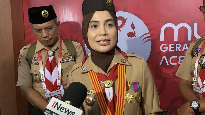Hadiri Munas XI, Siti Atikoh Harap Pramuka Tetap Kompak dan Bermanfaat untuk Masyarakat