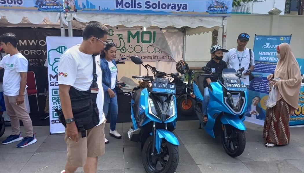 Sosialisasi Motor Listrik di Solo, Kementerian ESDM: Masyarakat Antusias