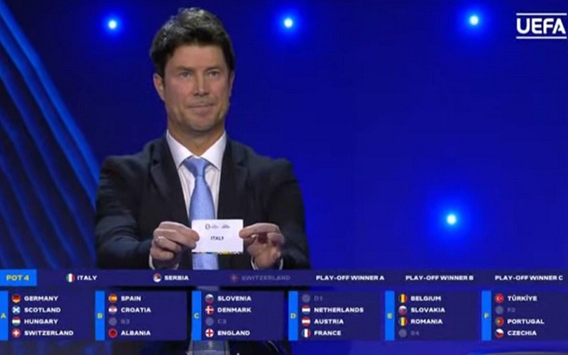 Hasil Drawing Euro 2024: Juara Bertahan Italia Terjebak Grup Neraka Bersama Spanyol dan Kroasia