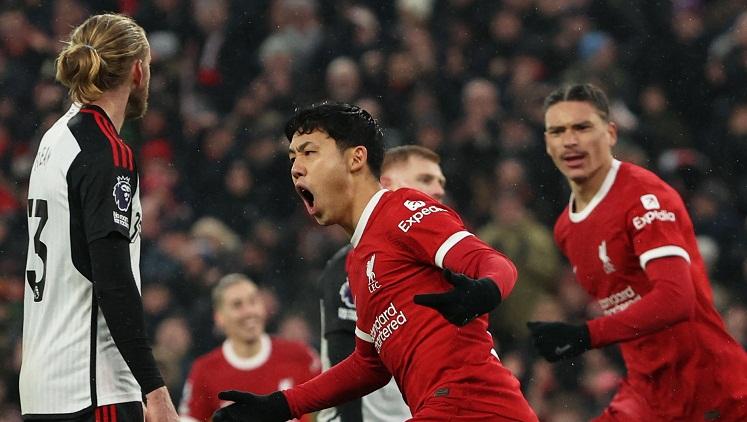 Hasil Liverpool Vs Fulham: Comeback Dramatis! The Reds Menangi Duel Sengit 7 Gol