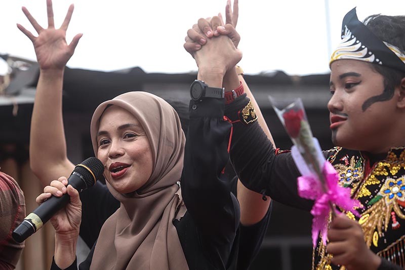 Jemput Aspirasi Rakyat, Siti Atikoh Ganjar Mulai Safari Keliling Jabar-Jateng