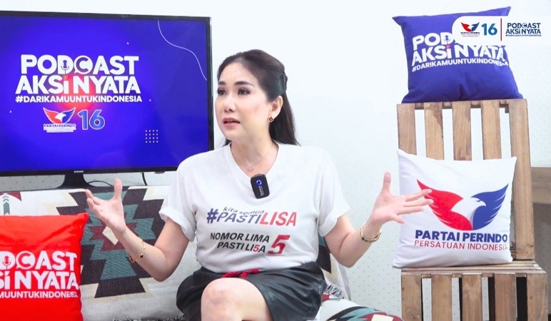 Caleg Perindo Lisa Mariana Ajak Masyarakat Berwirausaha