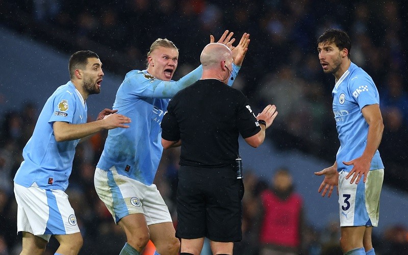 Erling Haaland Marah Kepada Wasit, Pep Guardiola: Sudah Wajar