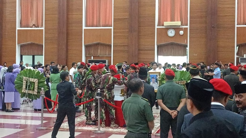 Jenazah Doni Monardo Tiba di Mako Kopassus, Akan Dilepas secara Militer