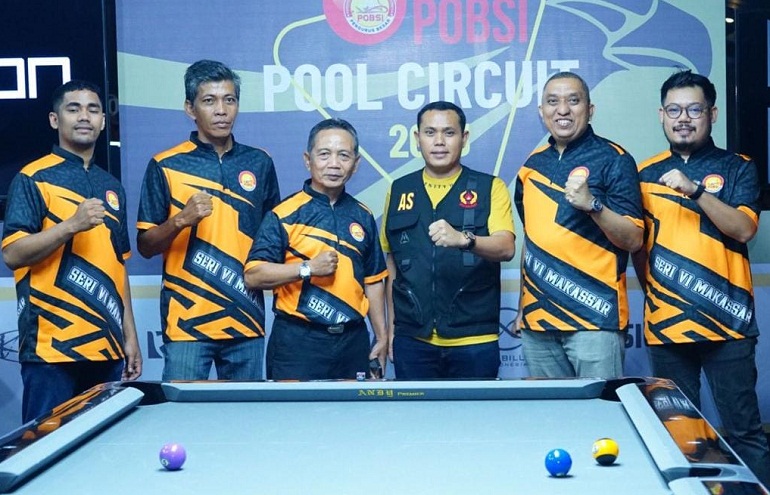 Seri Terakhir POBSI Pool Circuit 2023 Dimulai Hari Ini di Makassar