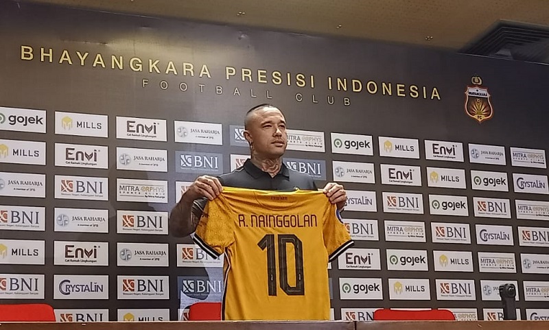 Radja Nainggolan Pakai Nomor Keramat di Bhayangkara FC, Diharapkan Jadi Juru Selamat