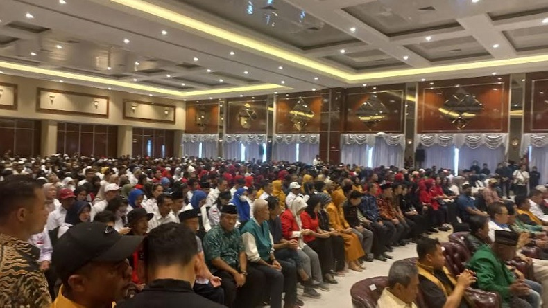 Ganjar Kunjungi Palu, Didoakan Para Relawan Jadi Presiden