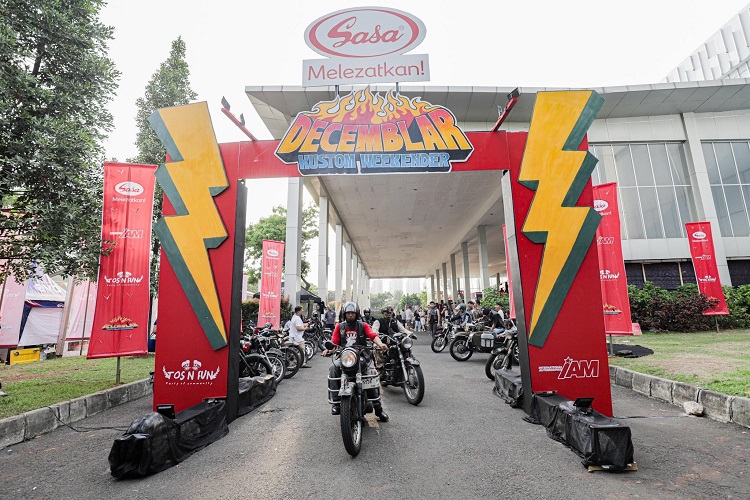 Sajikan Kuliner Lezat, Sasa Meriahkan Decemblar Kustom Weekender 2023