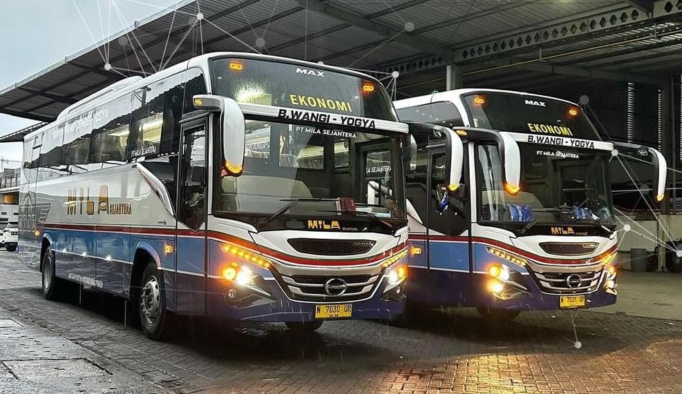 PO Akas Mila Rilis 2 Bus Baru, Tampil Unik Pakai Livery Vintage 