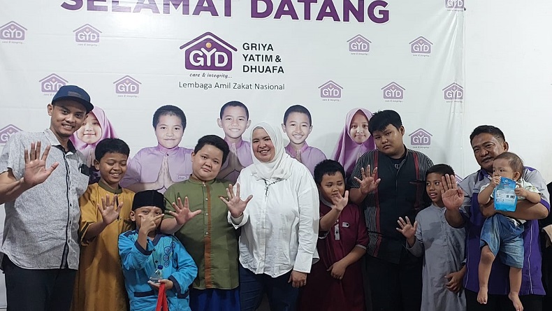 Caleg Partai Perindo Annissa Berbagi Keceriaan Bersama Anak Yatim di Cinere Depok