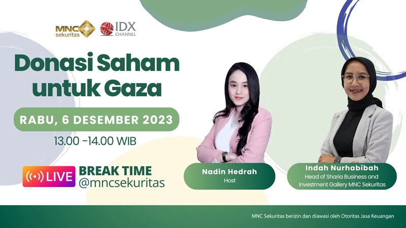 Saksikan IG Live MNC Sekuritas x IDXChannel: Donasi Saham untuk Korban Gaza