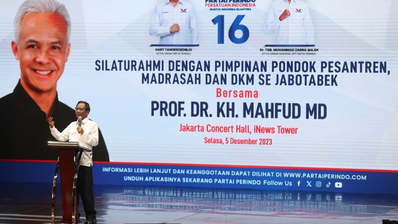 HT: Mahfud MD Sangat Perhatikan Ekonomi Pesantren hingga Madrasah