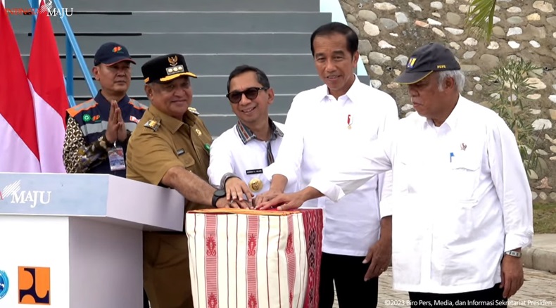 Presiden Jokowi Resmikan SPAM Kali Dendeng Kupang Senilai Rp173 Miliar