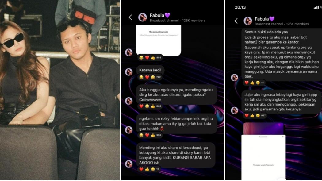 Ngamuk Dituduh Selingkuh, Mahalini Ancam Laporkan Oknum Fans Rizky Febian