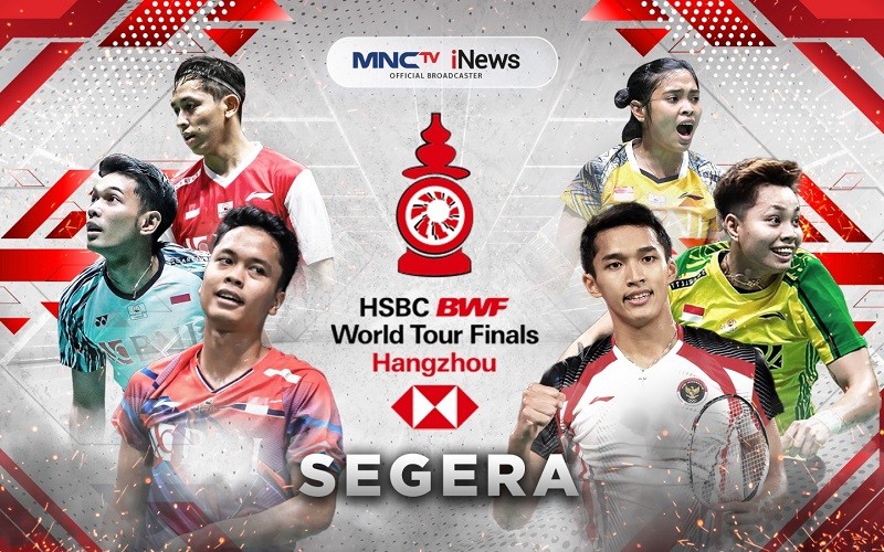 Kontingen Merah Putih Siap Bersaing, Bidik Kemenangan di BWF World Tour Finals 2023 Live Di Vision+