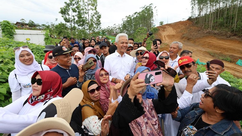 Kunjungi IKN, Ganjar Buktikan dan Tegaskan Komitmen Lanjutkan Mimpi Besar Bung Karno