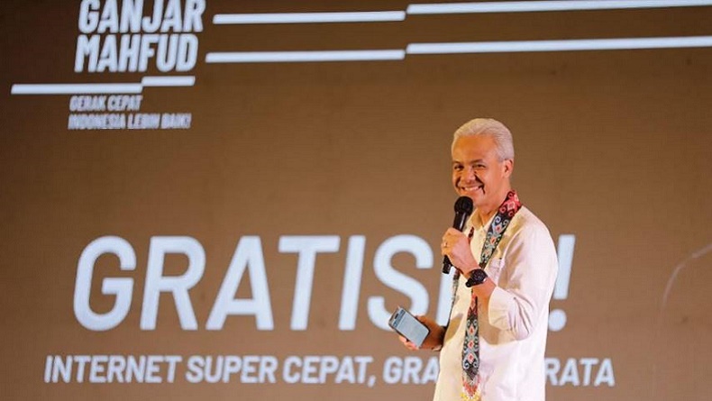 Ganjar Bakal Hadirkan Internet Gratis, Cepat dan Merata untuk Anak Sekolah