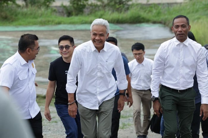 Kunjungi IKN, Ganjar Komitmen Lanjutkan Mimpi Besar Bung Karno