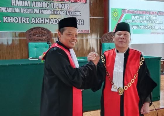 Mantan Jurnalis MNC Group Khoiri Akhmadi Dilantik sebagai Hakim Ad Hoc Tipikor