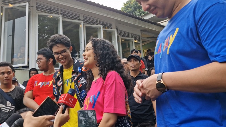 Momen Akrab Alam Ganjar Bareng Mutiara Baswedan, Diskusi hingga TikTok Dance