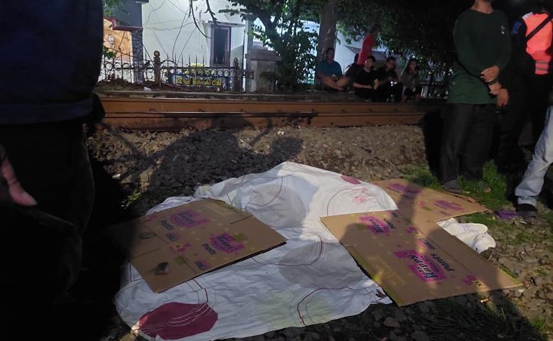  Tragis, Seorang Perempuan Tewas Tertabrak KA usai Berbelanja di Pasar