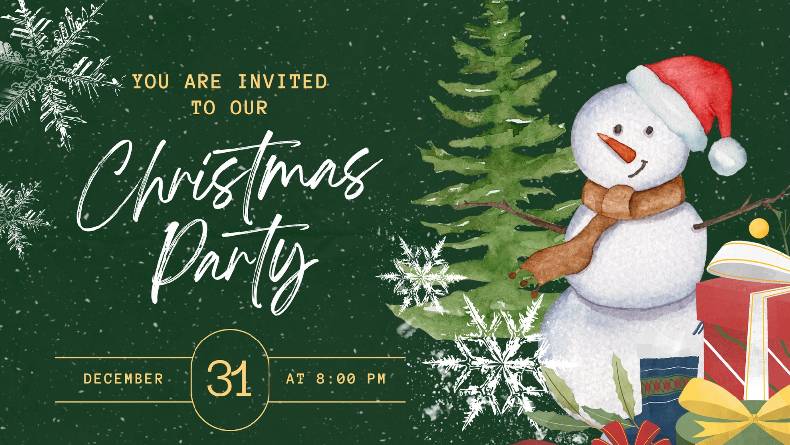 Contoh Undangan Natal Kreatif dan Cara membuatnya, Simak Yuk