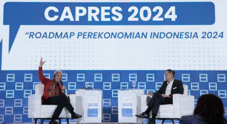 Di Hadapan Ratusan Pengusaha, Ganjar Komitmen Lanjutkan dan Perluas Hilirisasi