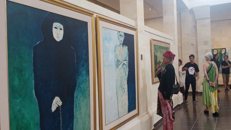 Mengenal Jeihan Sukmantoro, Pelukis asal Surakarta Terkenal dengan Karya Mata Hitam