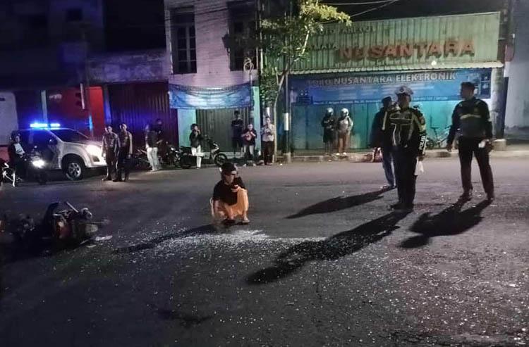 Kecelakaan di Gunungkidul, Pengendara Motor Luka Parah Tertabrak Pikap