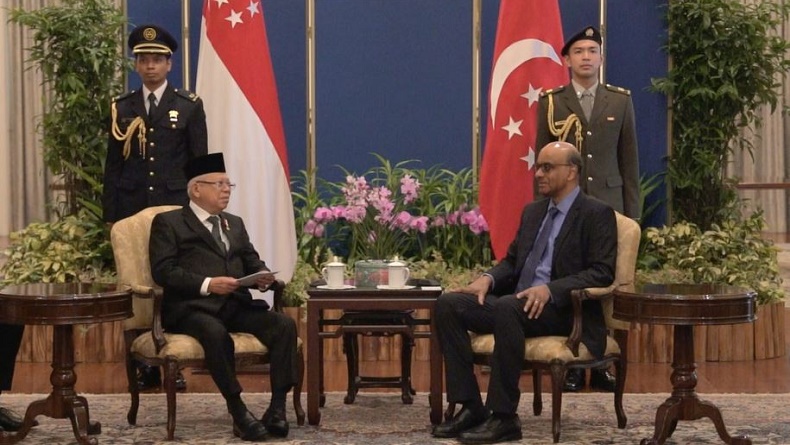 Presiden Singapura Tanya Wapres soal Kondisi Politik Indonesia Jelang Pemilu, Ada Apa?